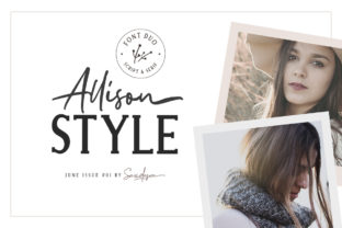 Allison Style Duo: A Serif + Script Font Pair That Just Works