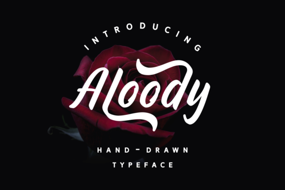 Aloody: A Bold Script Font That Builds Brand Trust