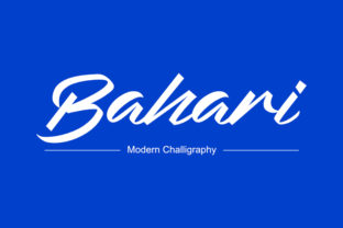 Bahari: A Modern Script Font for Polished Digital Branding