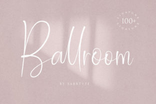 Ballroom: A Natural Handwritten Font for Editorial Warmth