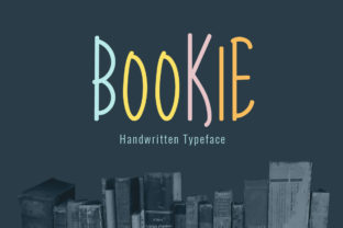 Bookie: A Playful Handwritten Font for Campaign Headlines