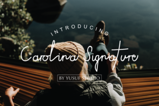 Carolina Signature: A Refined Handwritten Font for Brand Identity