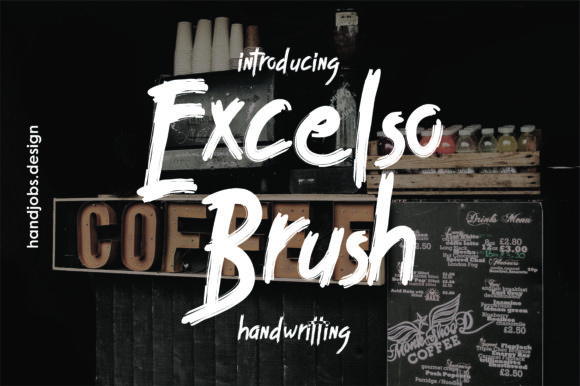 Excelco Brush: A Friendly, Professional Script Font for Small Businesses