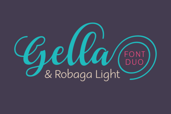 Gella Robaga Duo: A Thoughtful Script Font Pair for Editorial Warmth