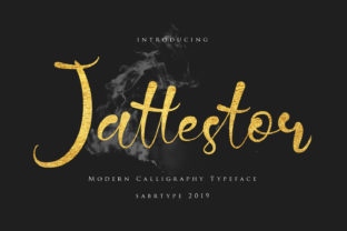 Jattestor: A Modern Script Typeface for Scroll-Stopping Brand Content