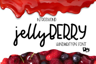 Jelly Berry: A Playful Display Font for Digital Branding