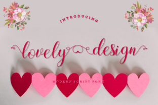 Lovely Design: A Modern Calligraphy Font for Polished Branding
