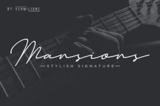 Mansions: A Handwritten Script Font with Quiet Confidence