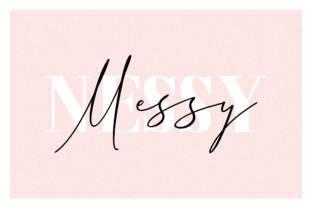 Messy Nessy Duo: A Friendly, Polished Font for Small Business Branding
