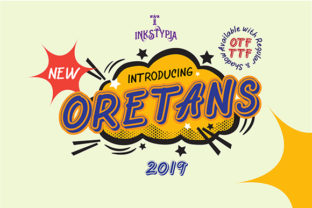 Oretans: A Playful Handwritten Font for Digital Branding