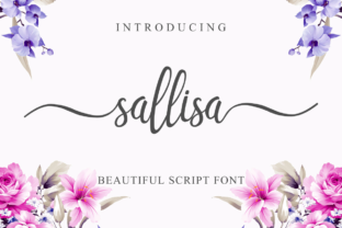 Sallisa: A Luxurious Script Font for Small Business Branding