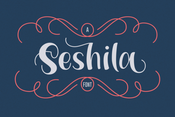 Seshila Script Font for Small Business Branding