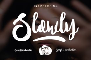 Slowly Duo: A Thoughtful Script Font for Calm, Clear Editorial Design