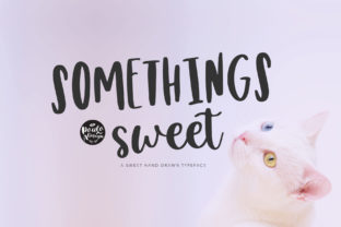 Somethings Sweet: A Handwritten Font That Feels Like Home