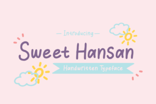 Sweet Hansan: A Playful Display Font That Cuts Through the Feed