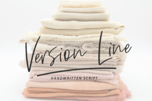 Version Line: A Chic Script Font for Scroll-Stopping Brand Content