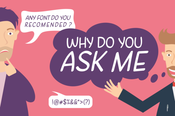 Why Do You Ask Me: A Playful, Polished Script Font for Real Business Branding